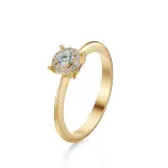 Pierścionek zaręczynowy z diamentami